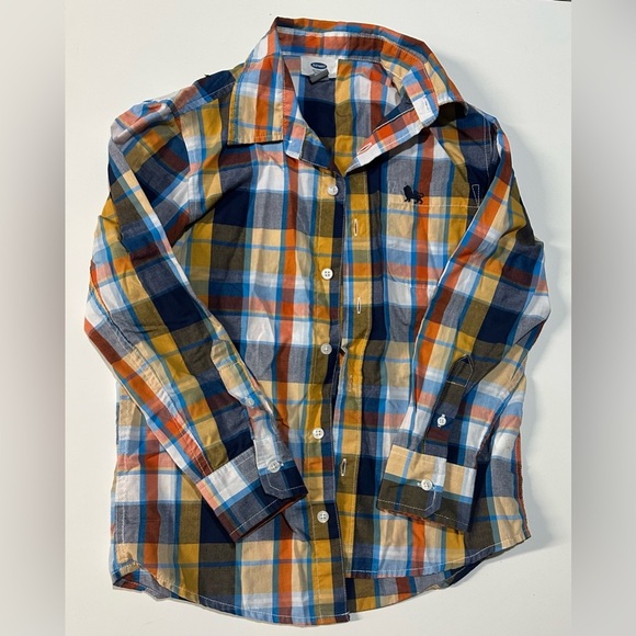 EUC Boys Old Navy Button Down, Size M (8) - Picture 1 of 1